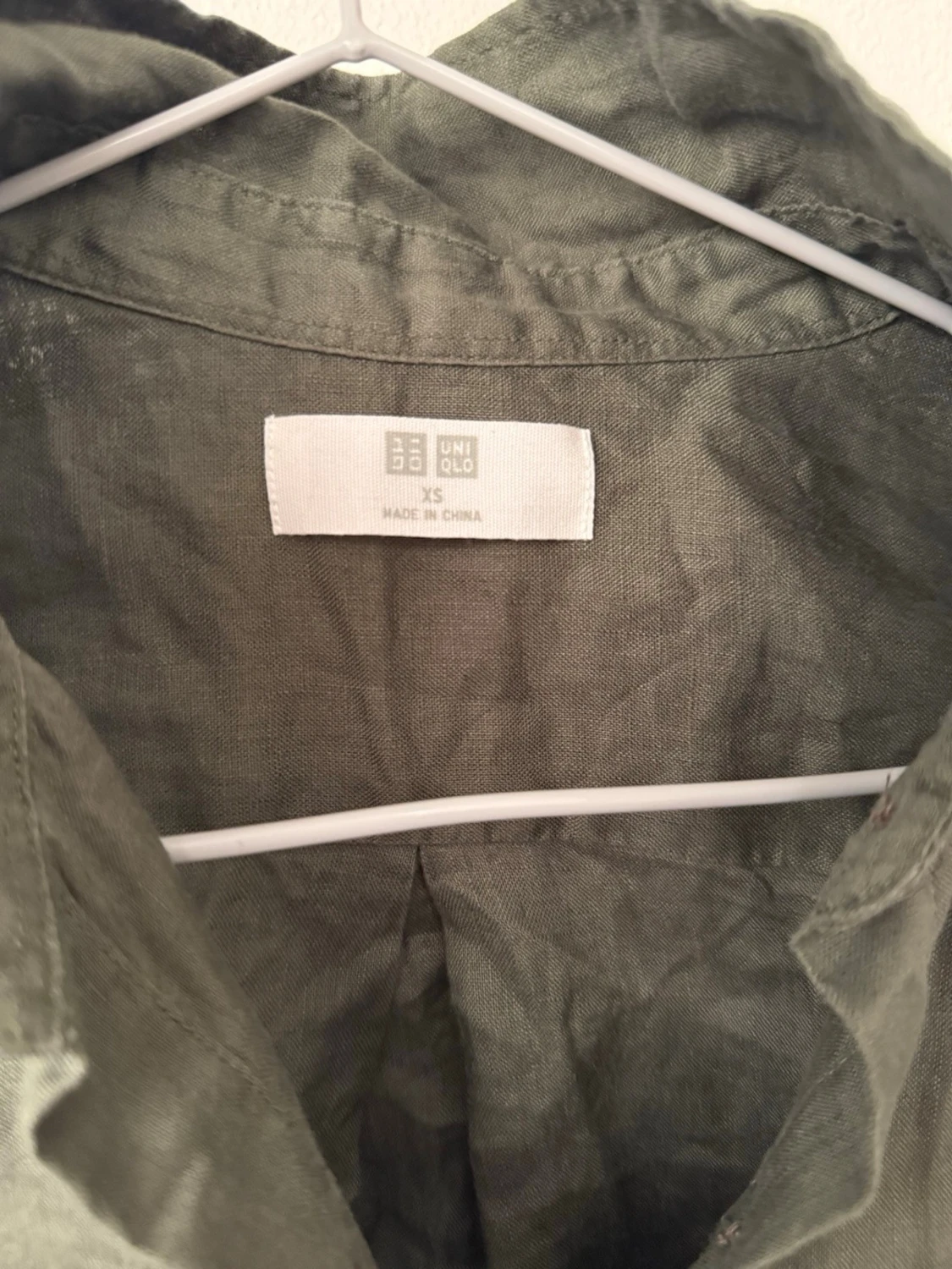 Linneskjorta från uniqlo  - 1