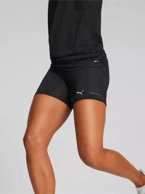 Svarta träningstights-shorts från Puma - Svarta tighta träningstights-shorts från Puma med DRYCELL-teknologi. De har en hög midja, liten logga framtill och diskreta sömdetaljer. Perfekta för gymmet eller löprundan.