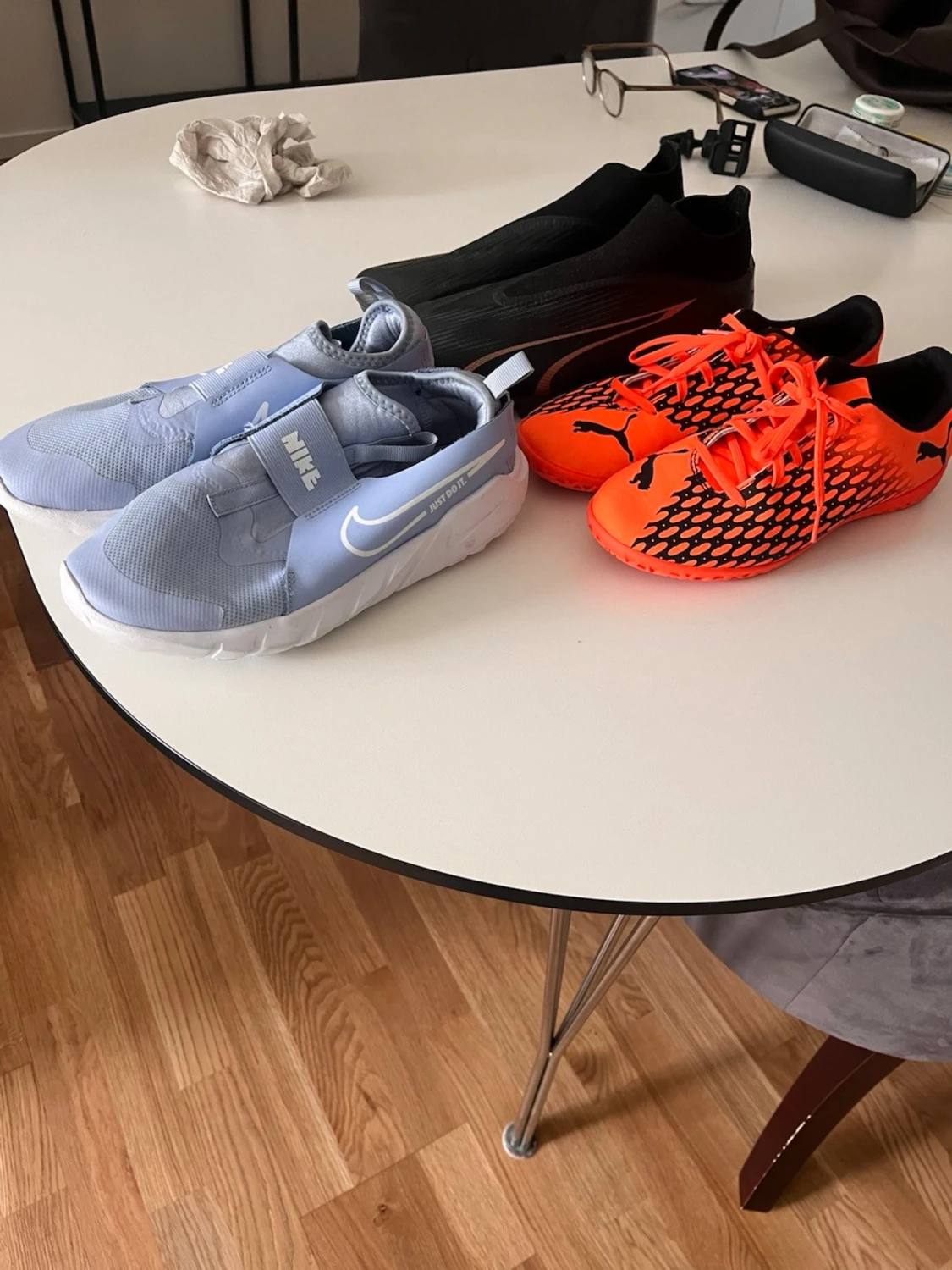 Tre par fotbollsskor Nike & Puma - 1