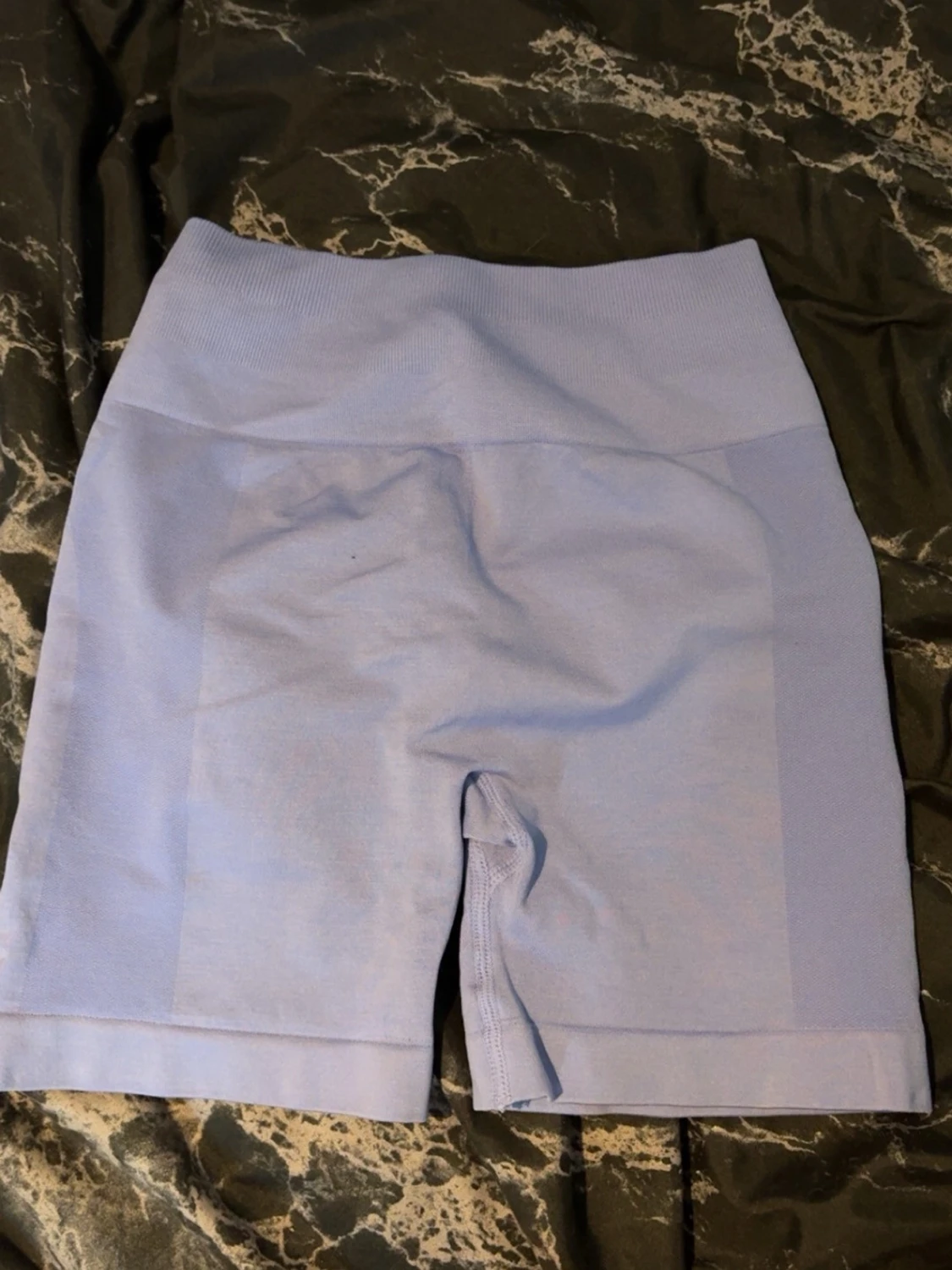 Ljuslila seamless cykelshorts