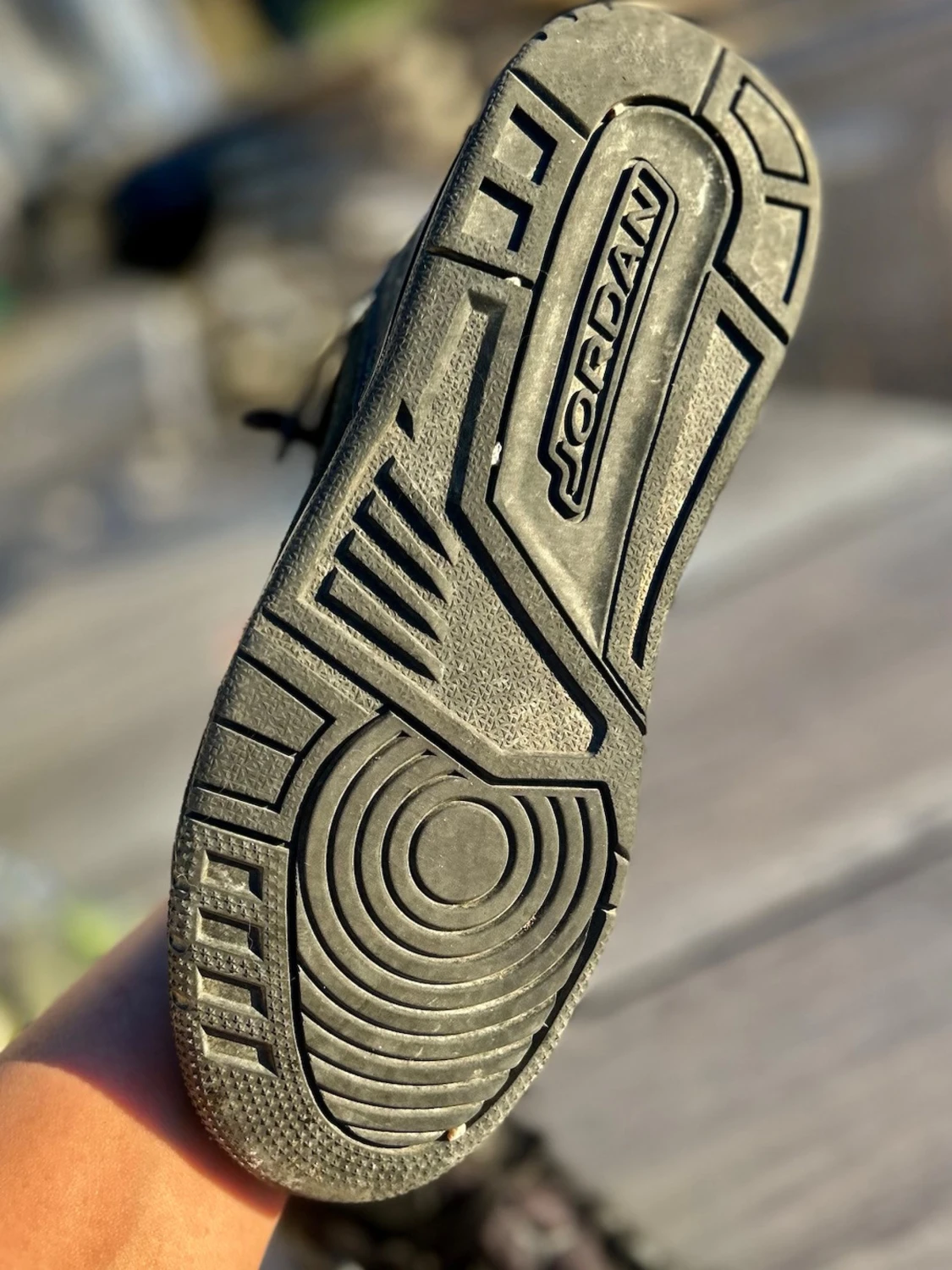 Svarta Air Jordan sneakers - 3