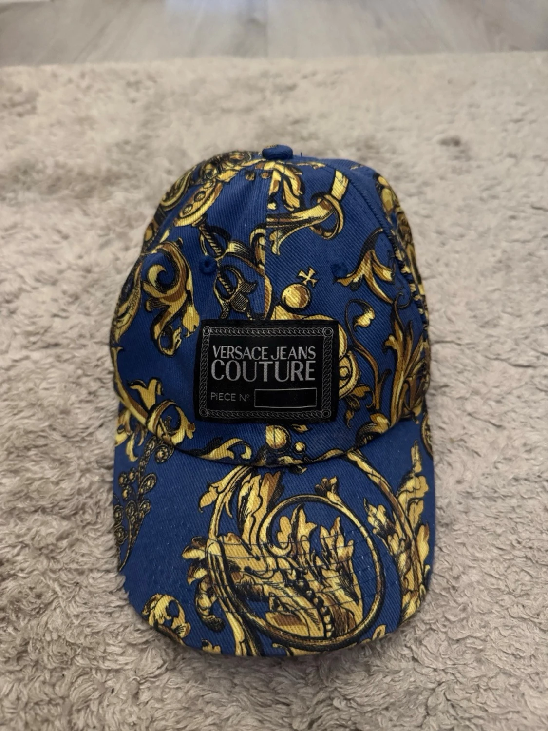 Versace Jeans Couture blå/guld keps