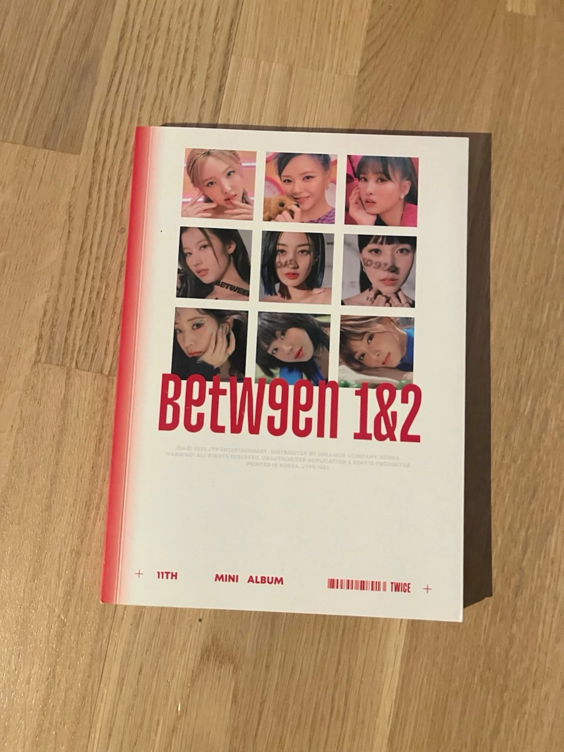TWICE Between 1&2 Mini Album Bok - 3