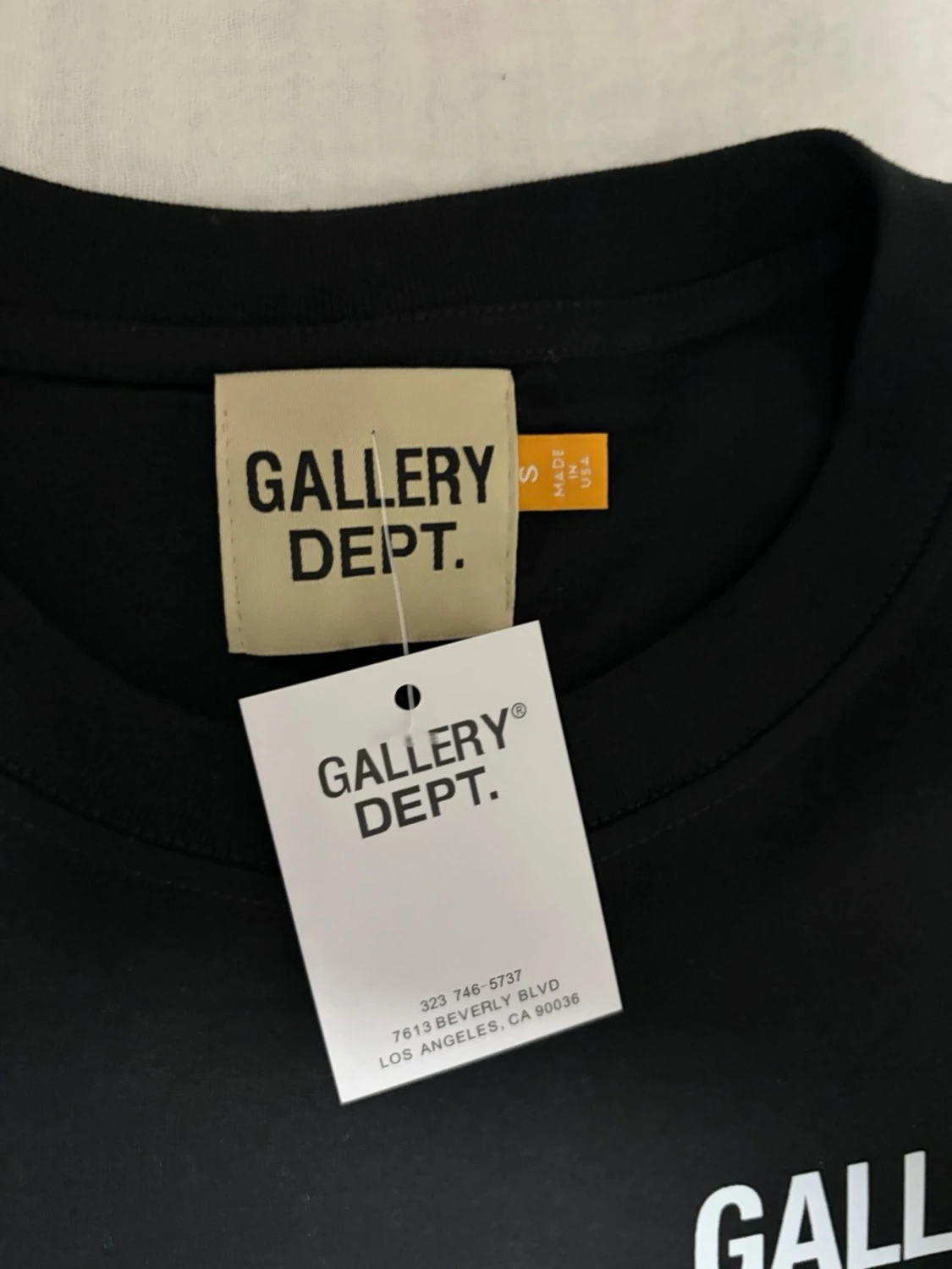 Svart t-shirt från Gallery Dept. - 1