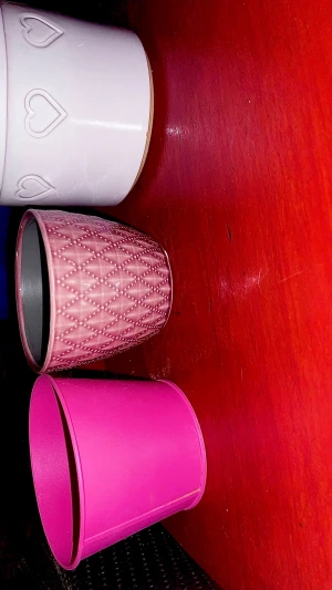 3 söta krukor - 3 krukor för en summa inga defekter