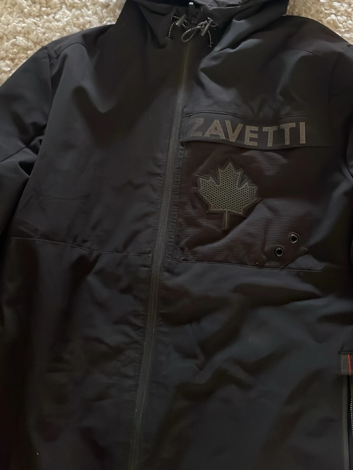 Svart vindjacka från Zavetti - 1