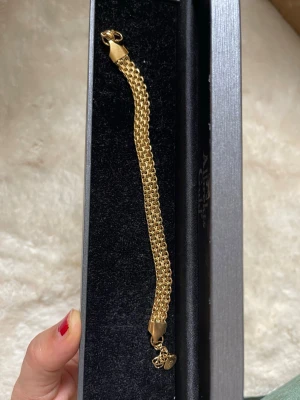 Guldpläterad armband  - 18+5cm