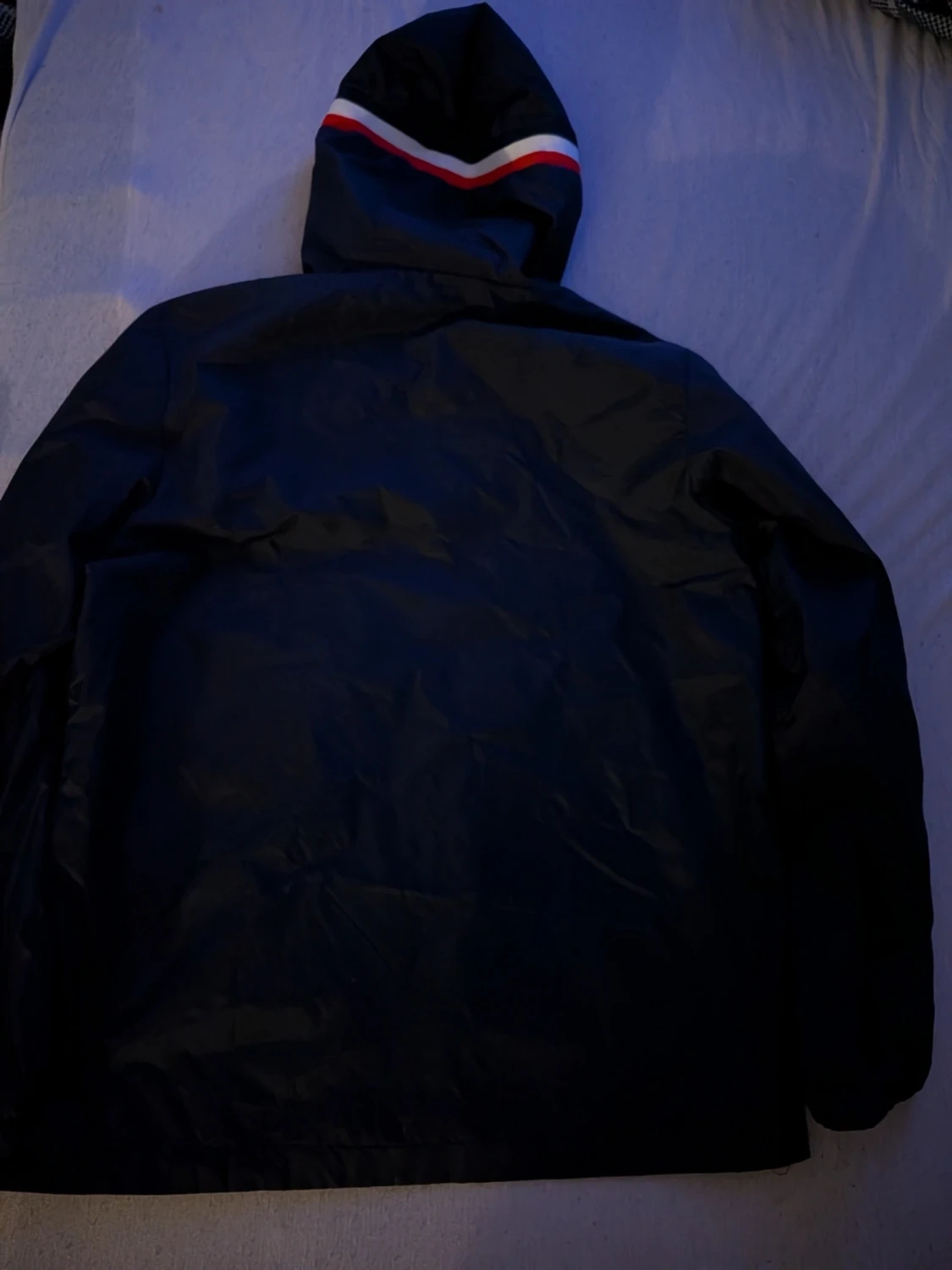 Mör blå monkler jacka  - 1