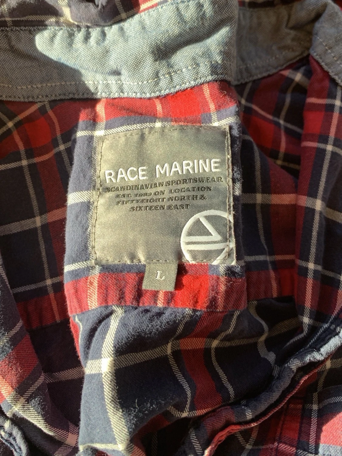 Röd svart skjorta - 2