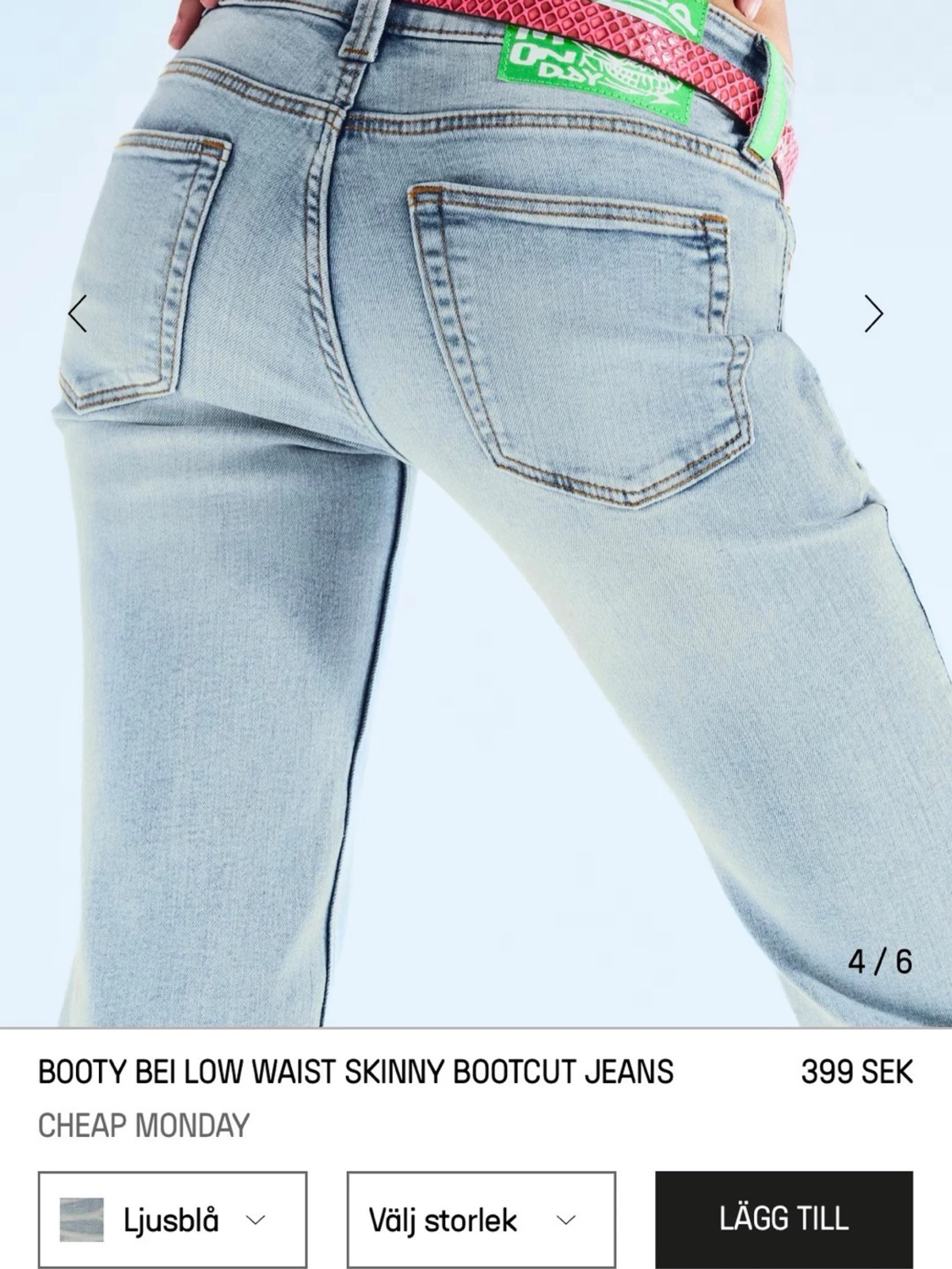 Bootcut jeans från Cheap Monday - 1