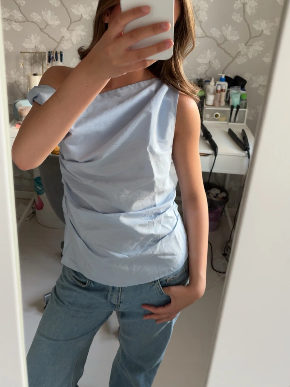 One shoulder-topp - 1