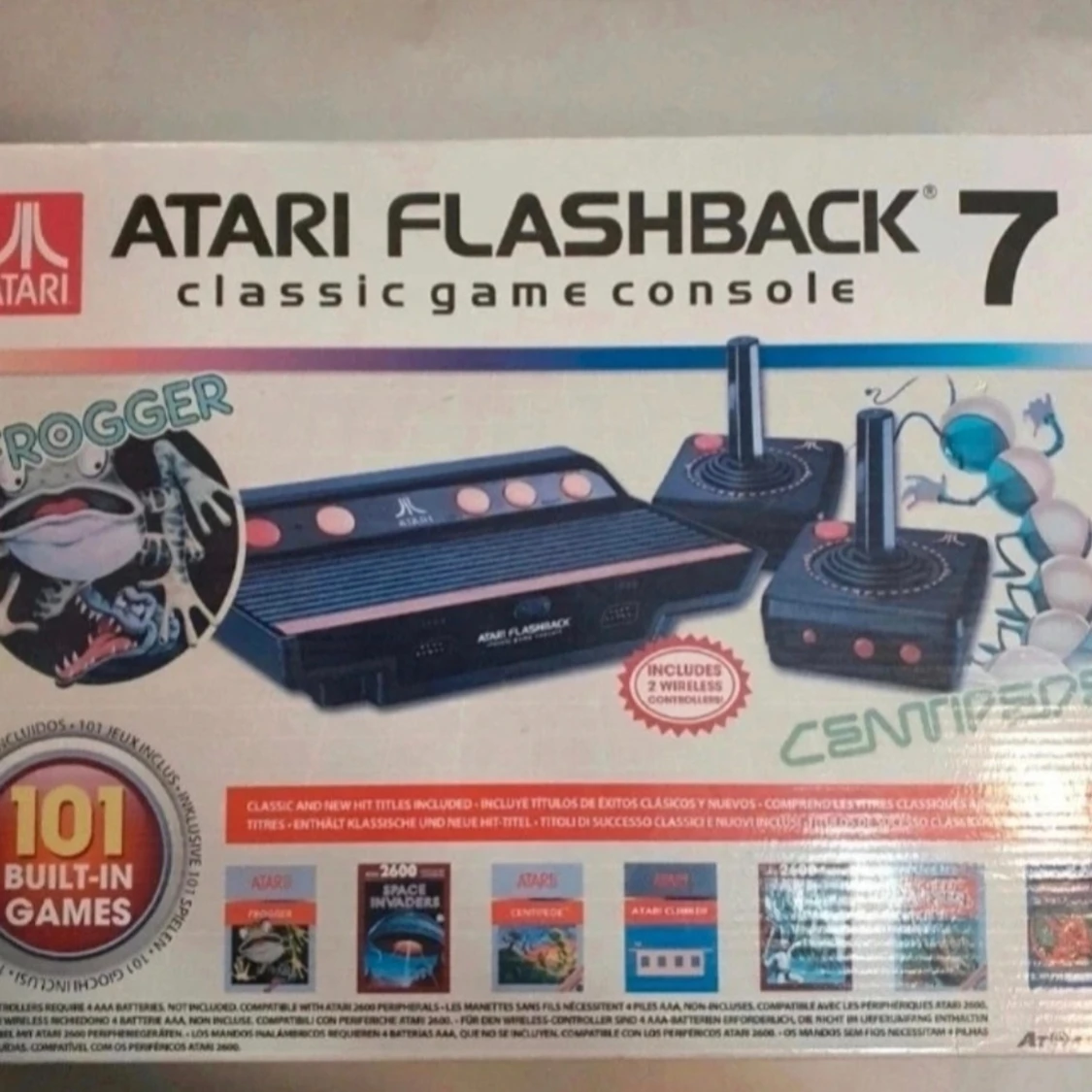 Atari Flashback 7 spelkonsol med joystickkontroller / Retro spelkonsol - 2