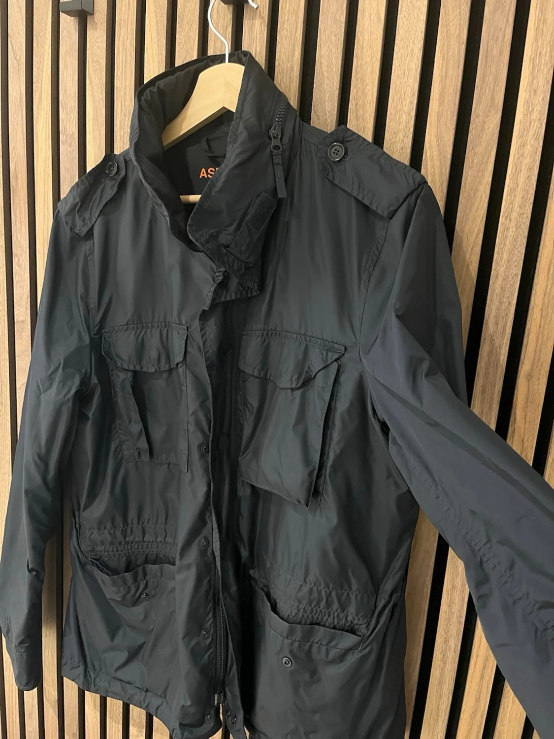 Blå vindjacka från Aspesi - 2