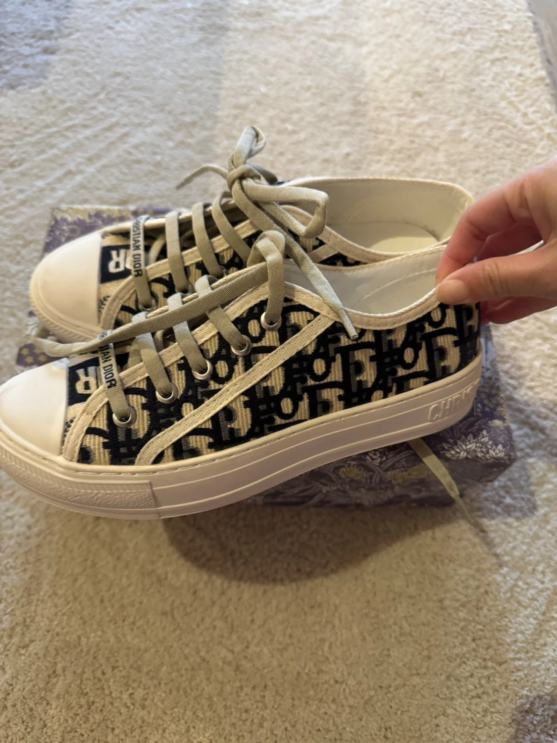 Dior Oblique sneakers i canvas - 2
