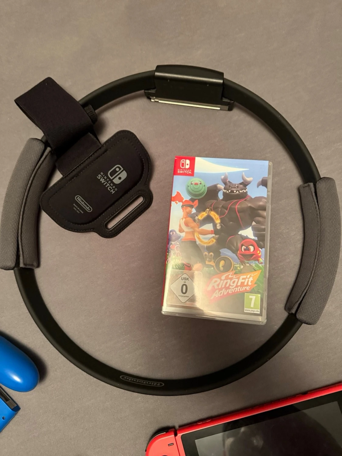 Nintendo Switch med Ring Fit Adventure - 1