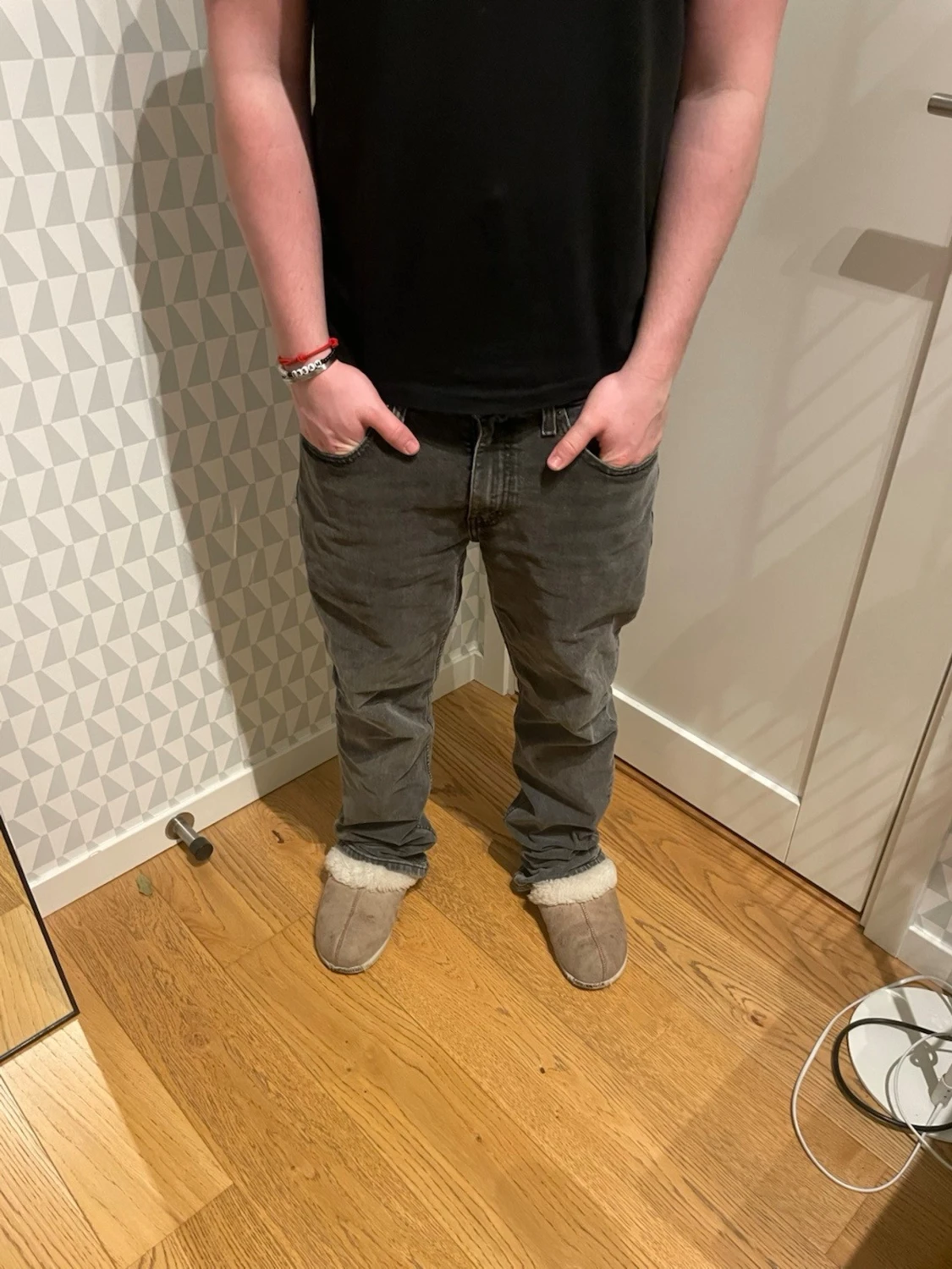 Grå jeans från Levi's - 3