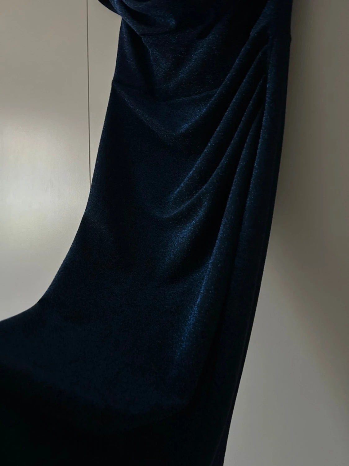 Balklänning Mörkblå Glittrig - 2