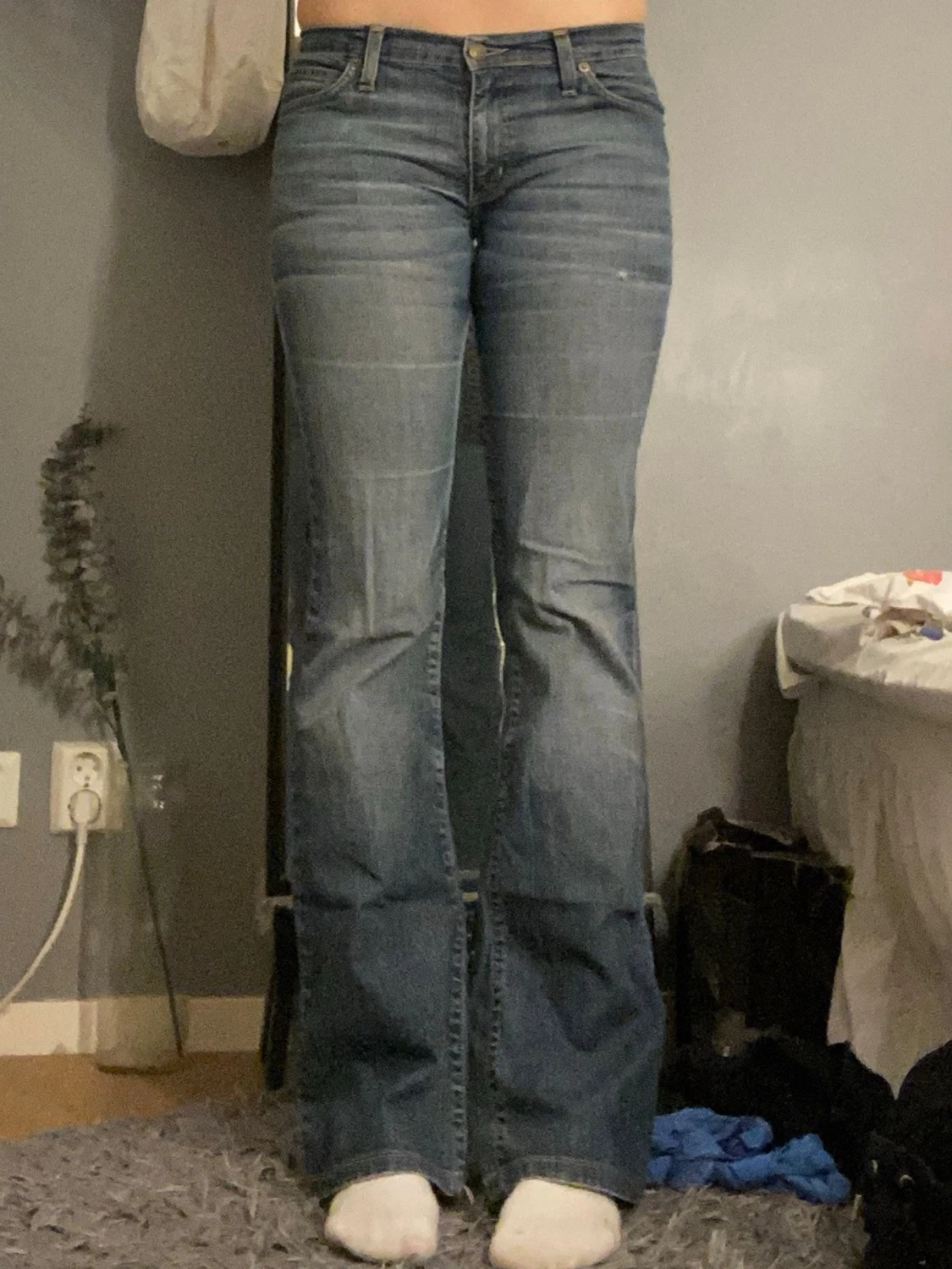 Low waist bootcut jeans  - 1