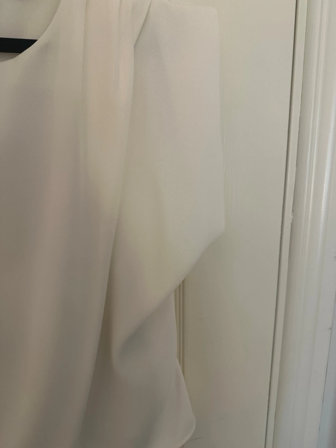 chic vit blus från Zara - 3