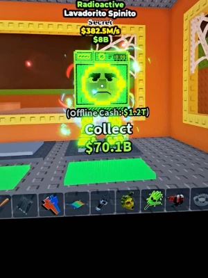 Roblox steal a brainrot lavadorito spinito radioactive 282m/s - Snabb leverans 