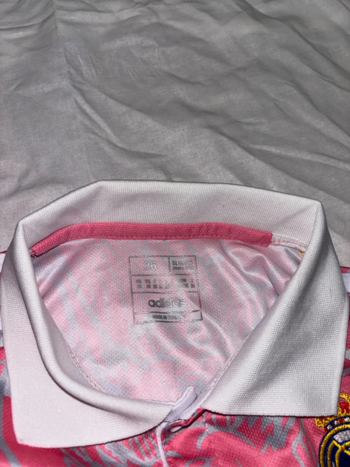 Rosa Real Madrid matchställ Adidas - 3