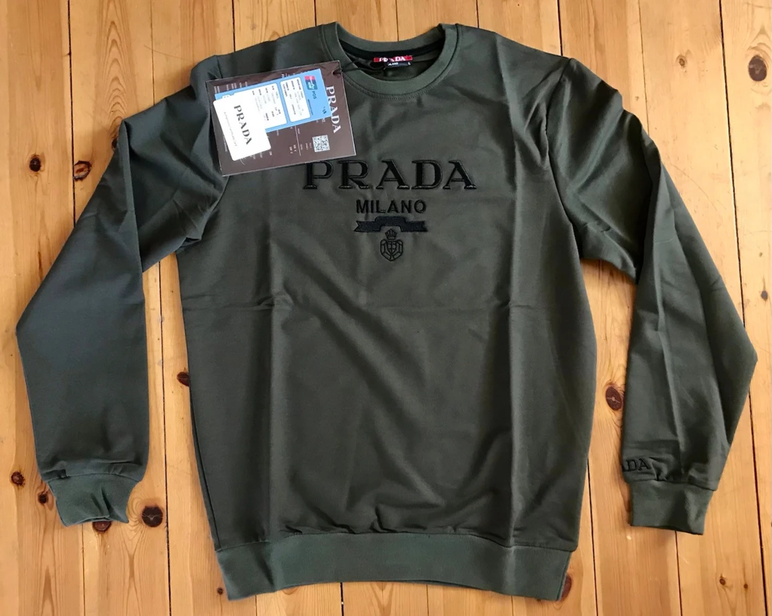 En tröja khaki från Prada - 1