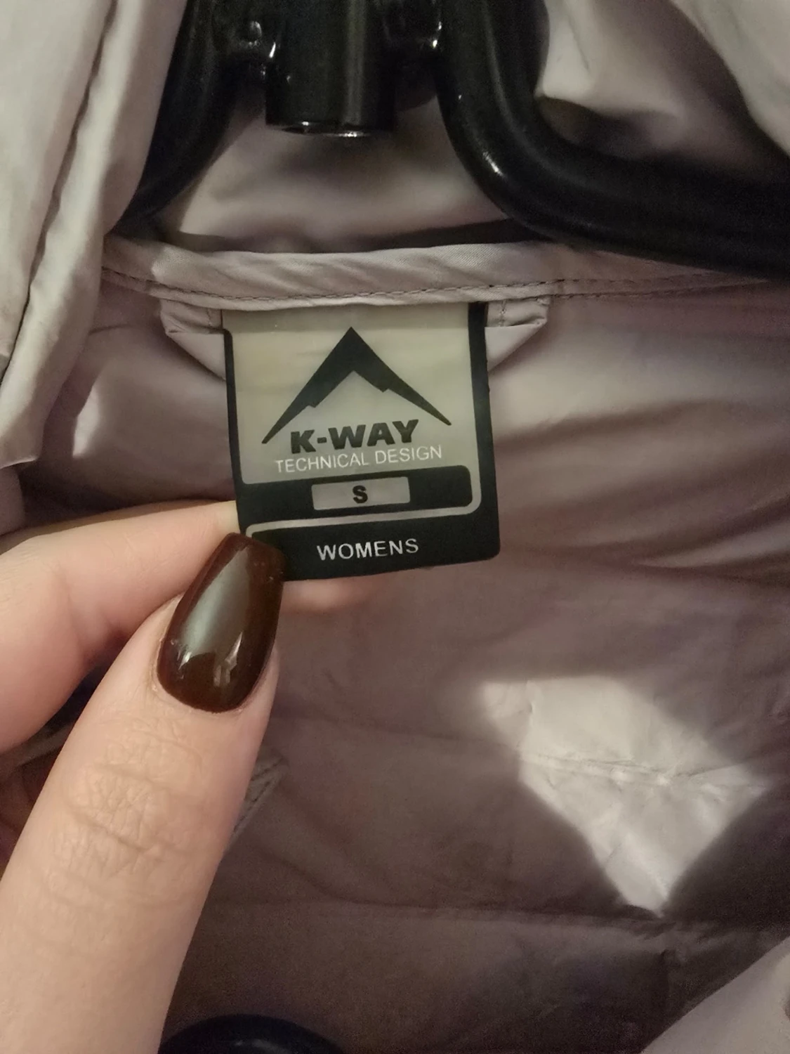 Ljuslila dunjacka från K-way - 2