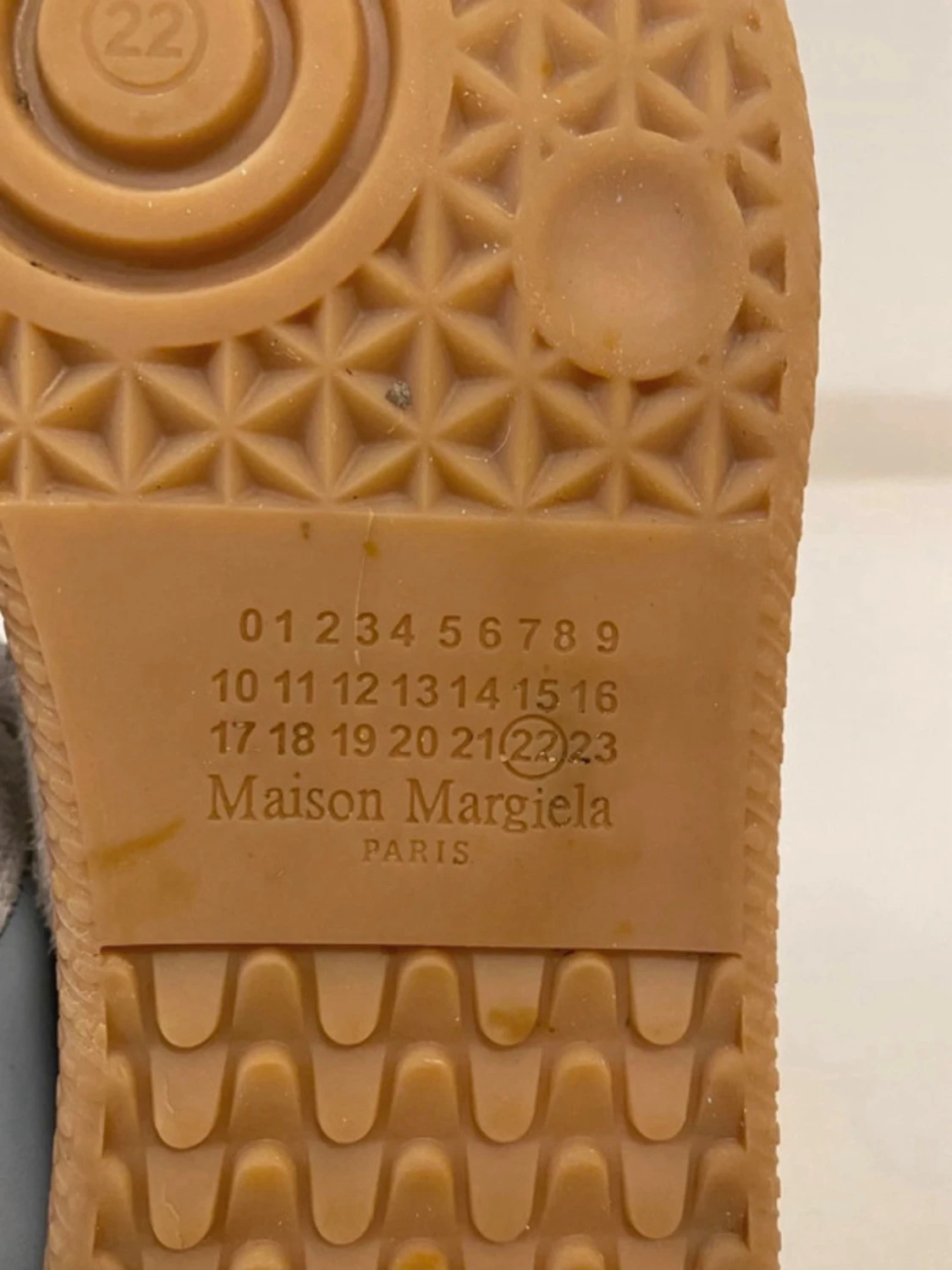 Ljusblåa Maison Margiela gats skor - 6