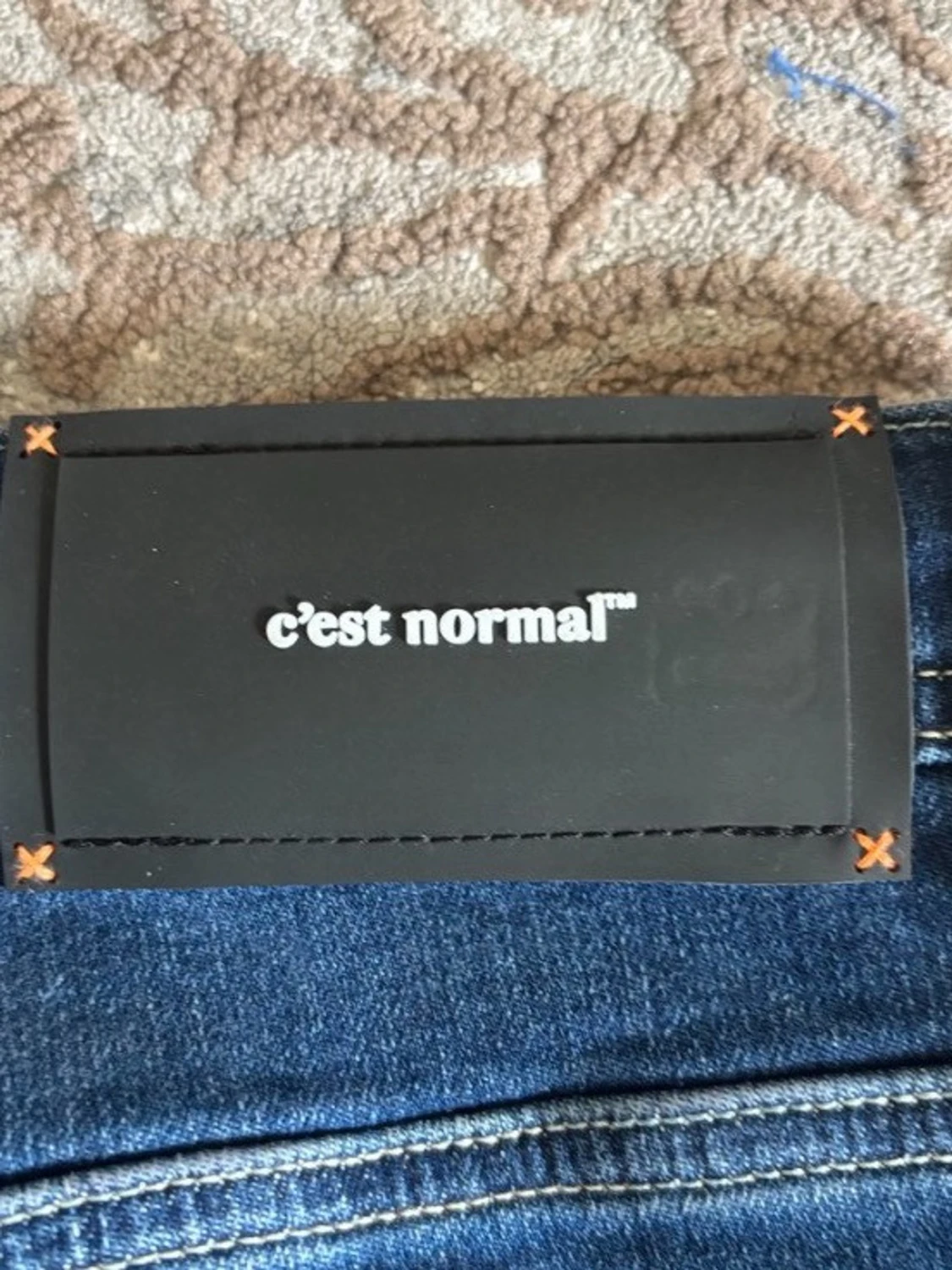 Blå jeans cèst normal jeans ny pris 1299 - 3