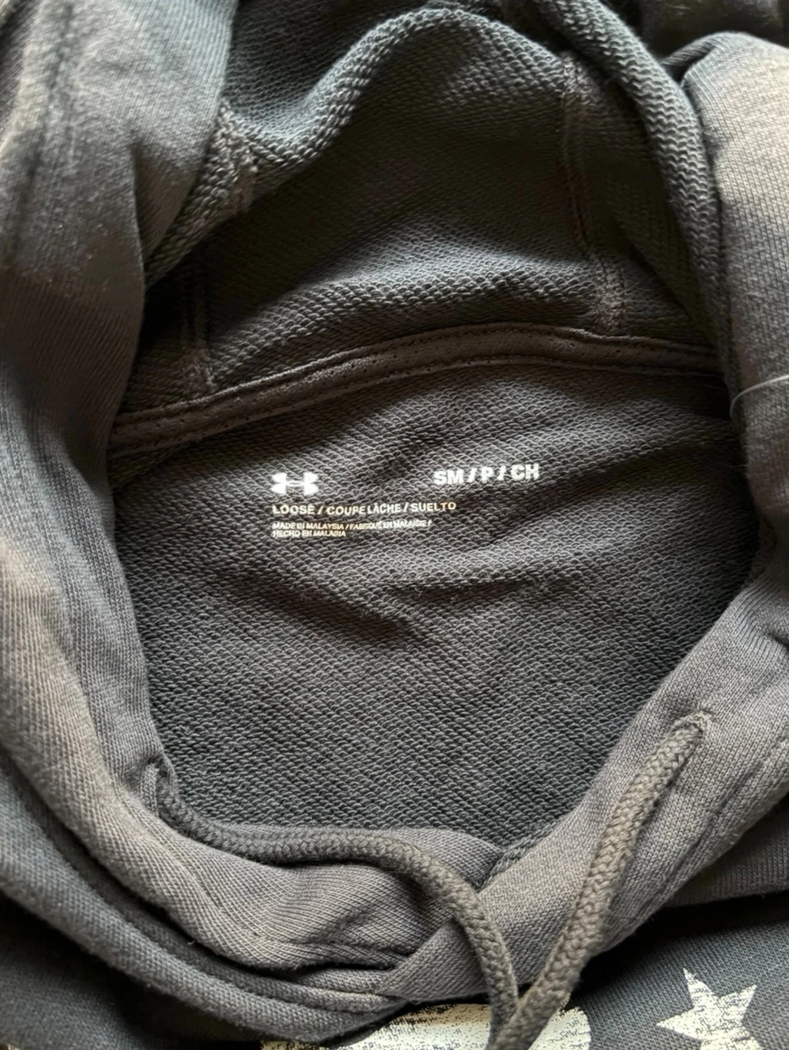 Svart hoodie Under Armour  - 3