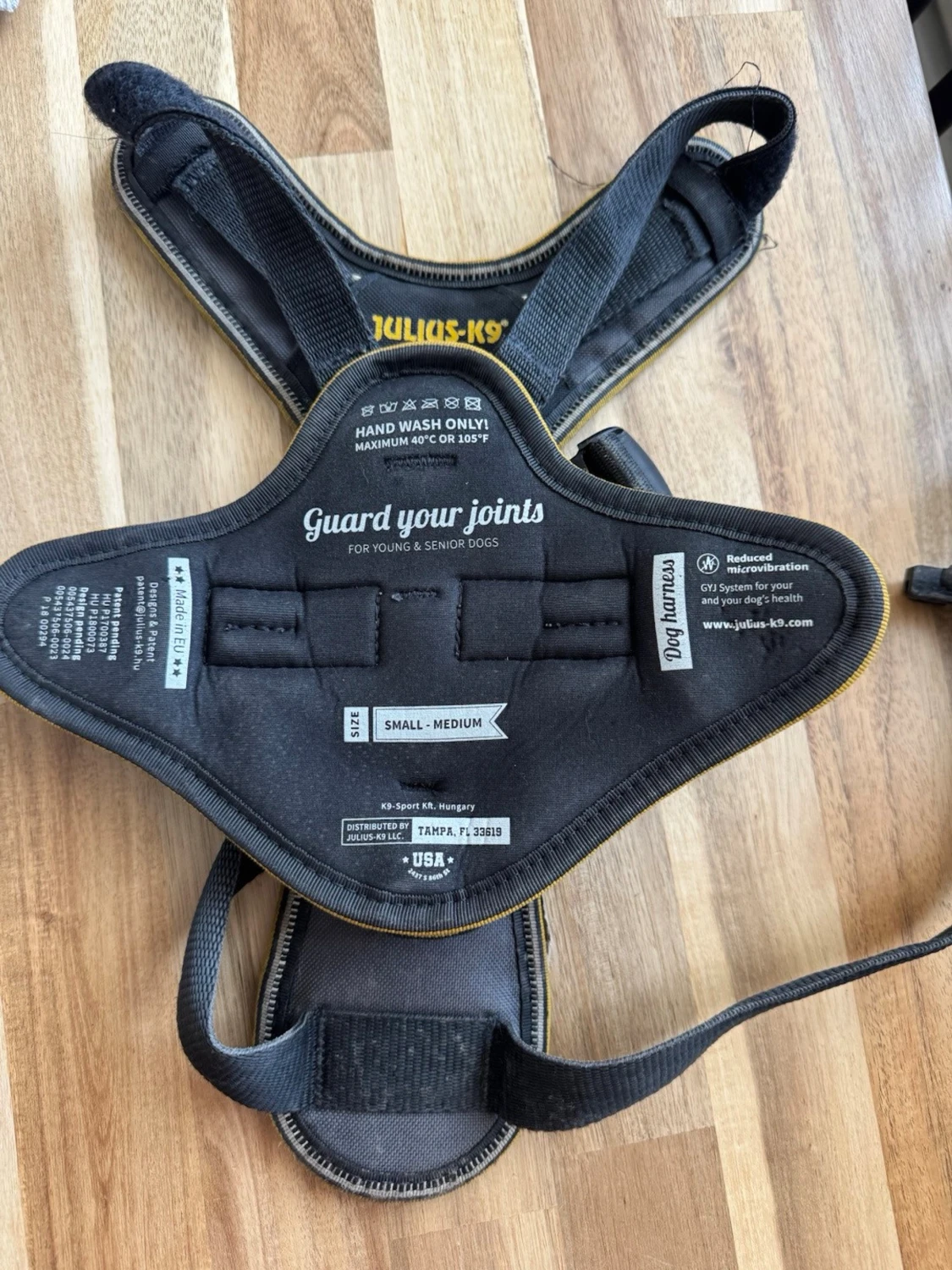 Julius-K9 IDC Longwalk hundsele svart - 2