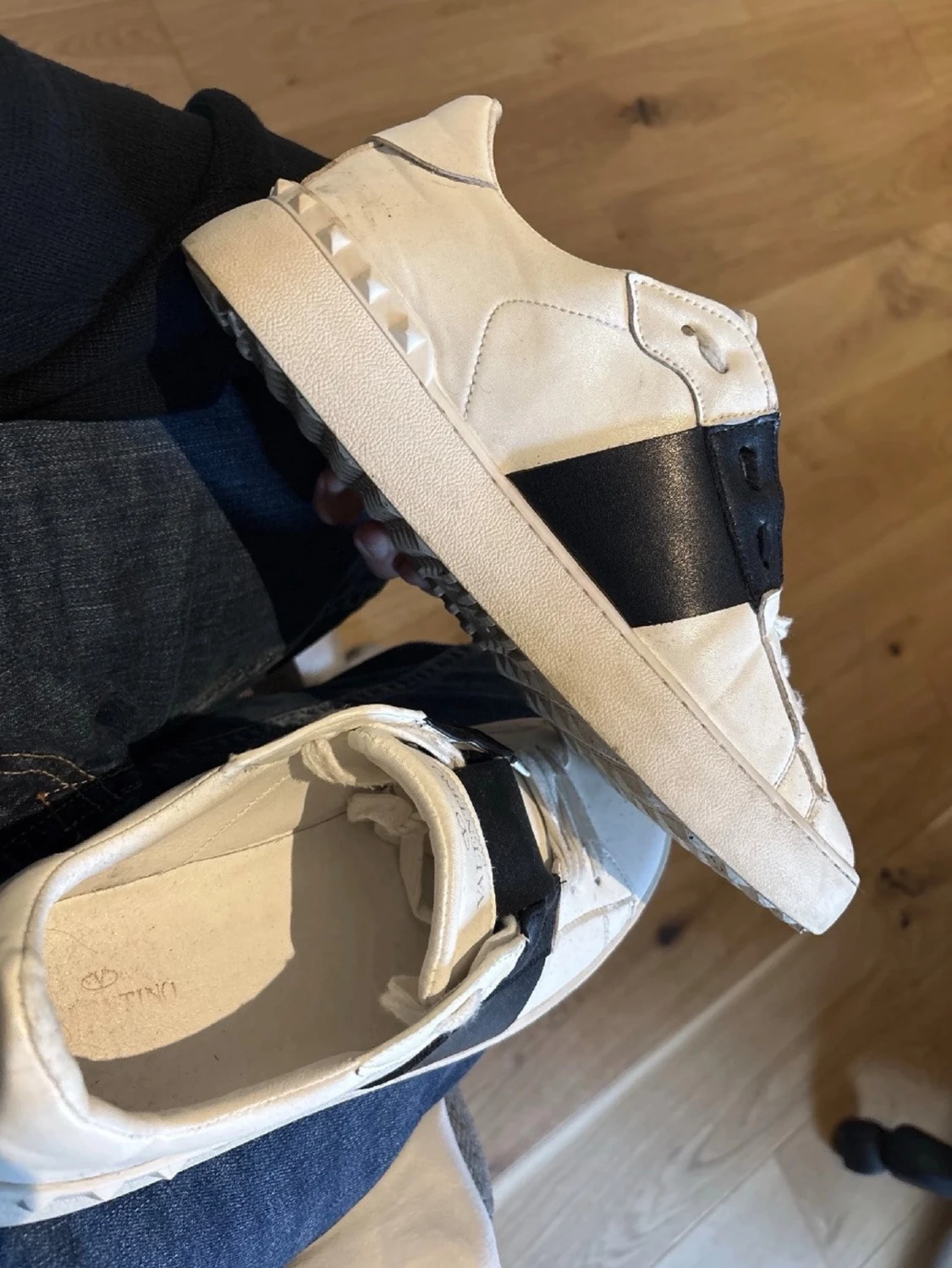 Valentino open svart 