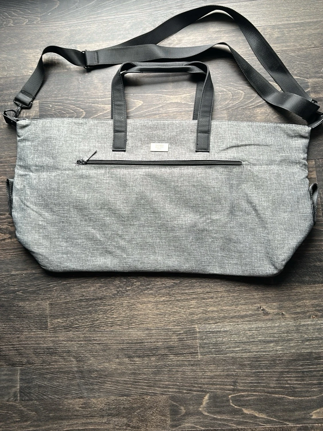 Grå axelväska från BOSS