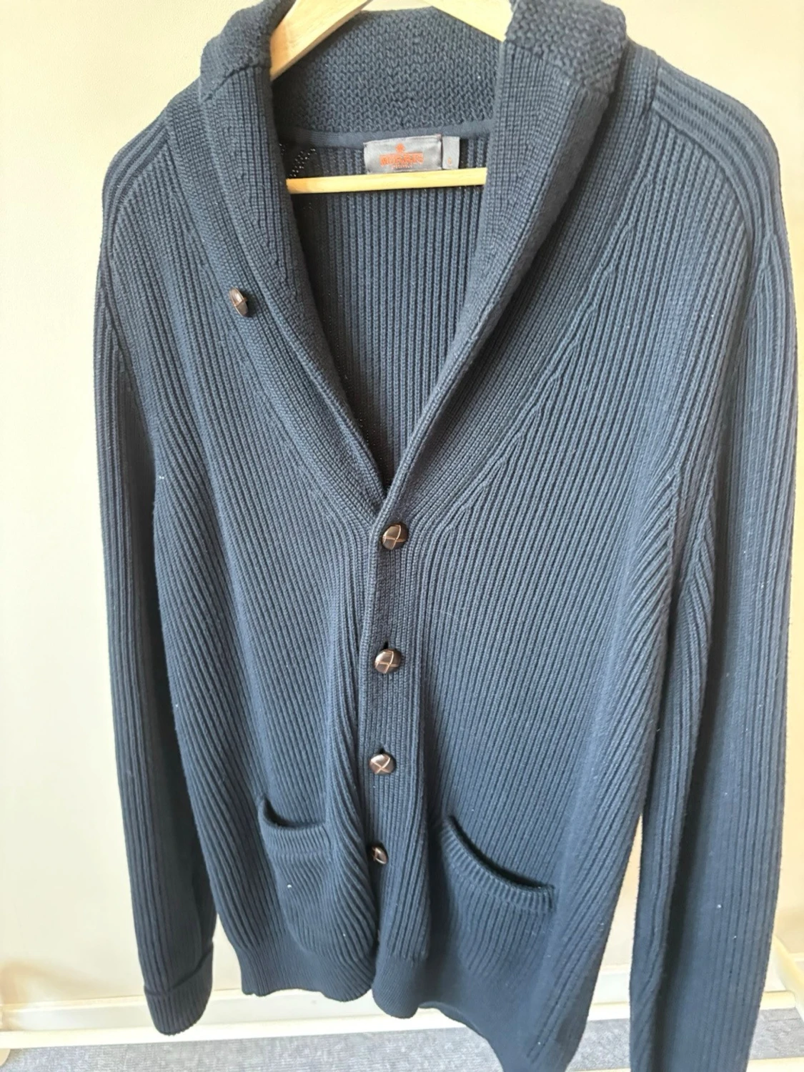 Morris Brayden Shawl Cardigan Navy