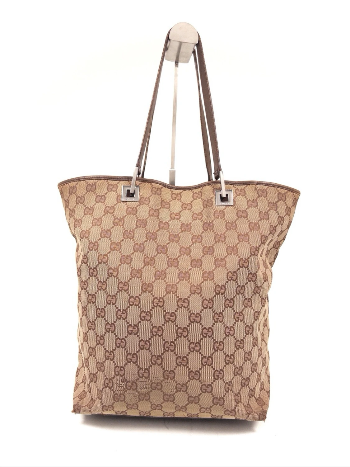 GUCCI GG Canvas Medium Tote Bag