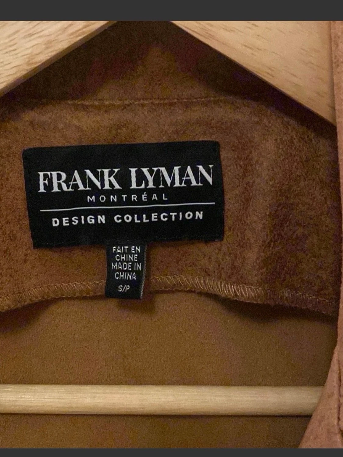 Brun mockajacka från Frank Lyman - 2