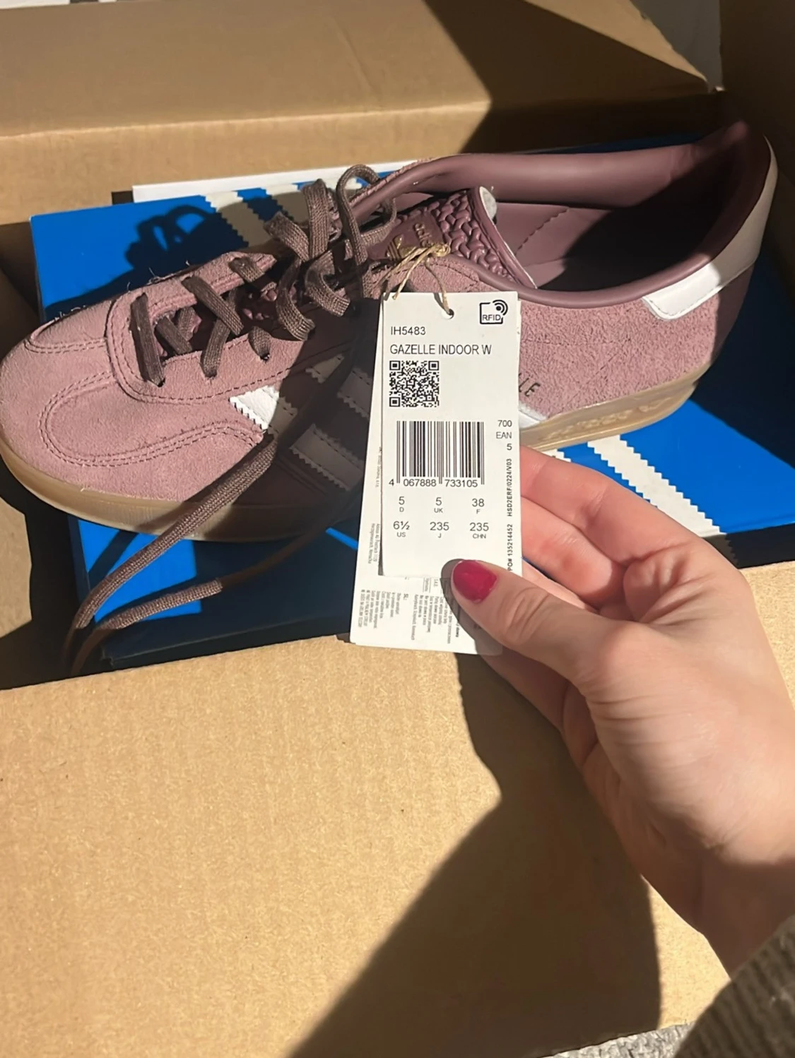 Adidas Gazelle lila sneakers - 4