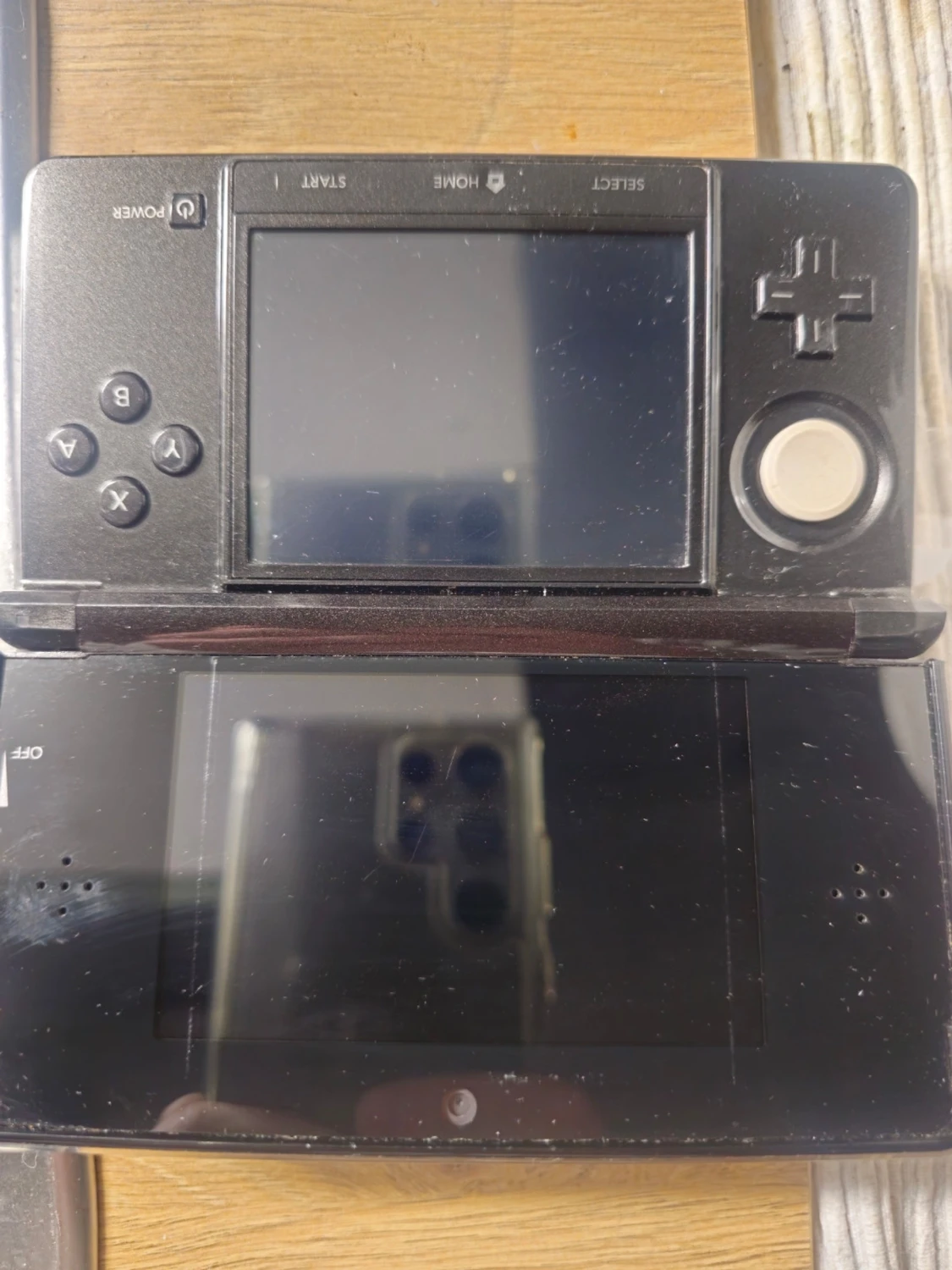Nintendo 3DS svart bärbar konsol - 3
