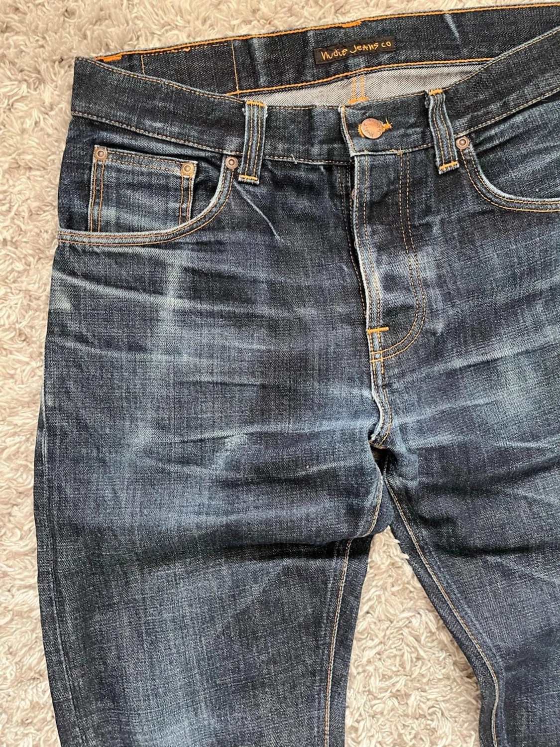 Mörkblå jeans från Nudie Jeans - 4