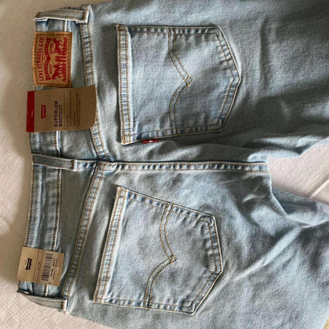 Levi's ljusblå bootcut jeans - 2