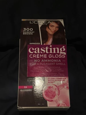 Intensivtoning - Helt oöppnad intensivtoning med mörkbrun färg. Fick fel produkt och fick behålla denna som kompensation. Då det inte är en färg jag använder så ger jag bort den helt gratis. Betala endast för frakten😊