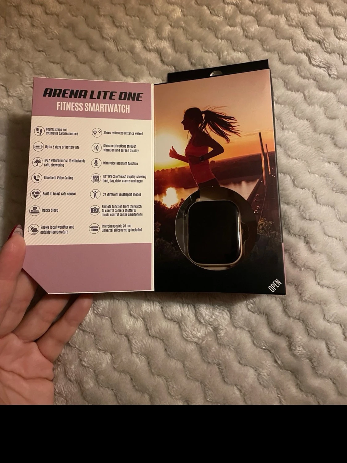 Triacle Arena Lite One smartklocka rosa - 1