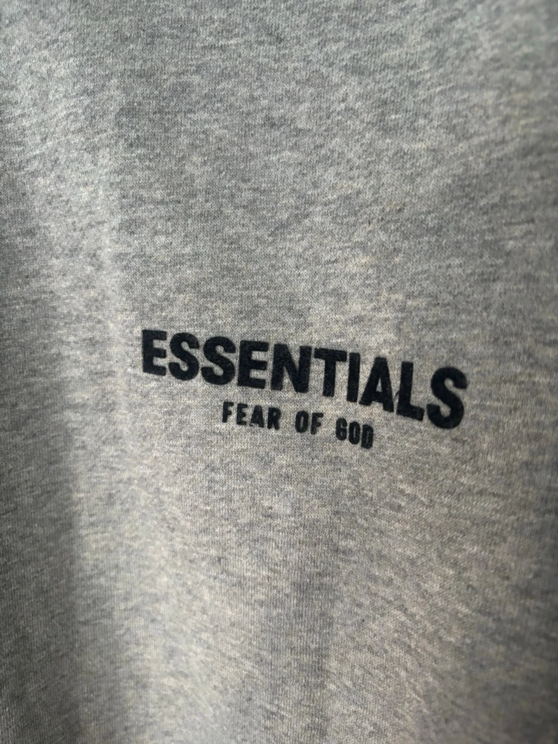 Grå Essentials Fear of God hoodie - 2