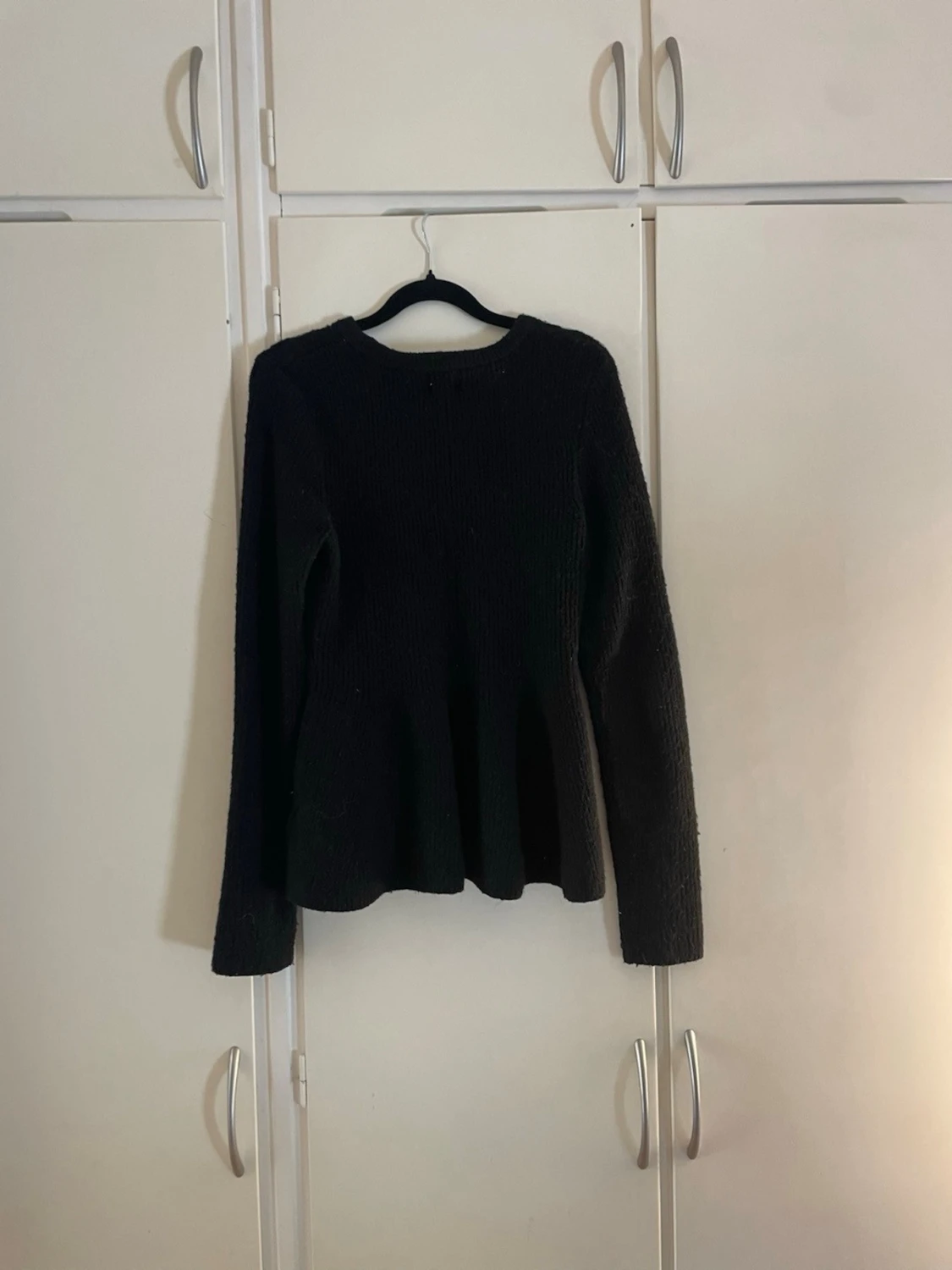 Svart stickad tröja från H&M - 2