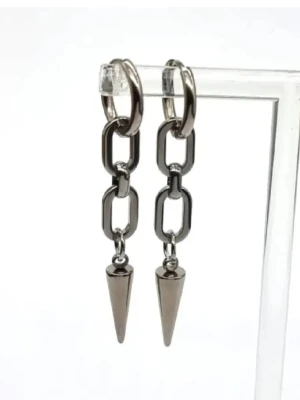 Handgjorda örhängen  - Material-rostfritt stål. 