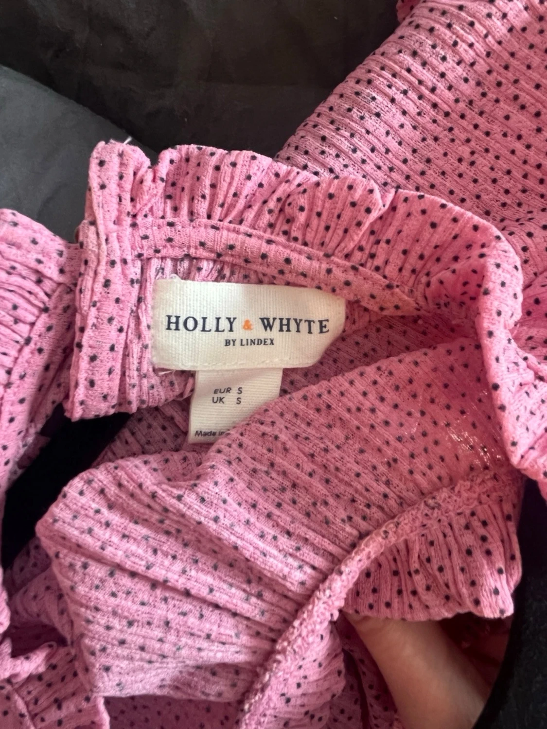 Prickig rosa blus - 2