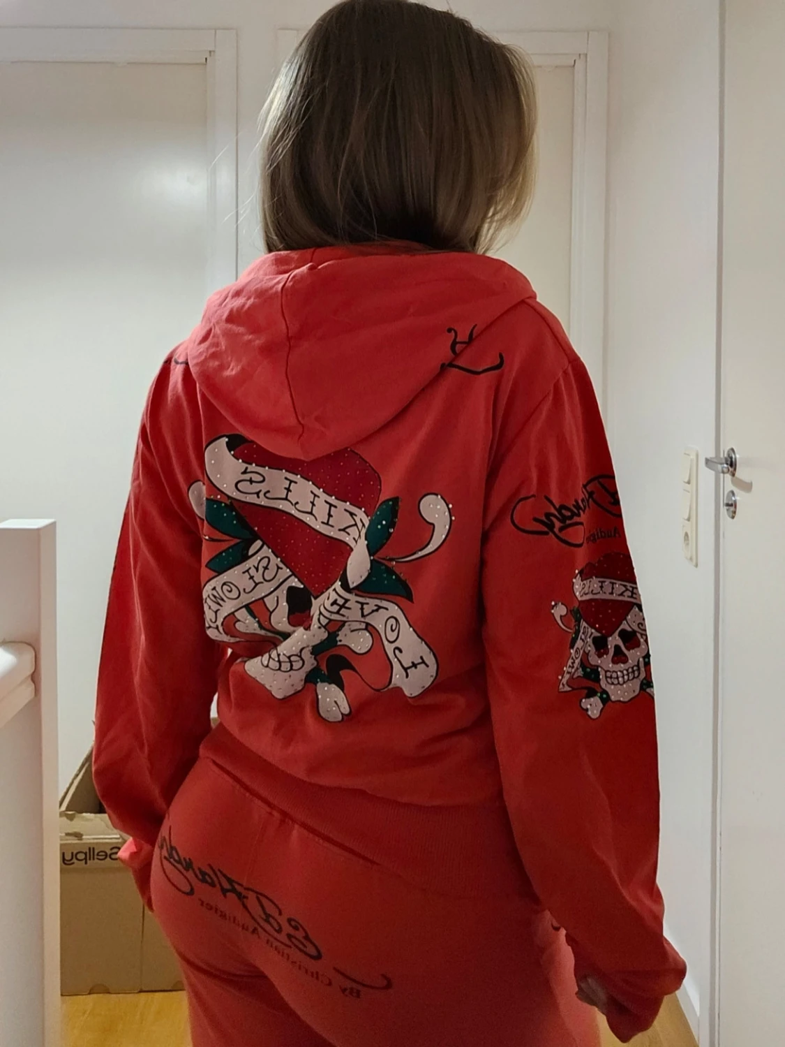 Ed hardy sett (tröja + byxor) - 1