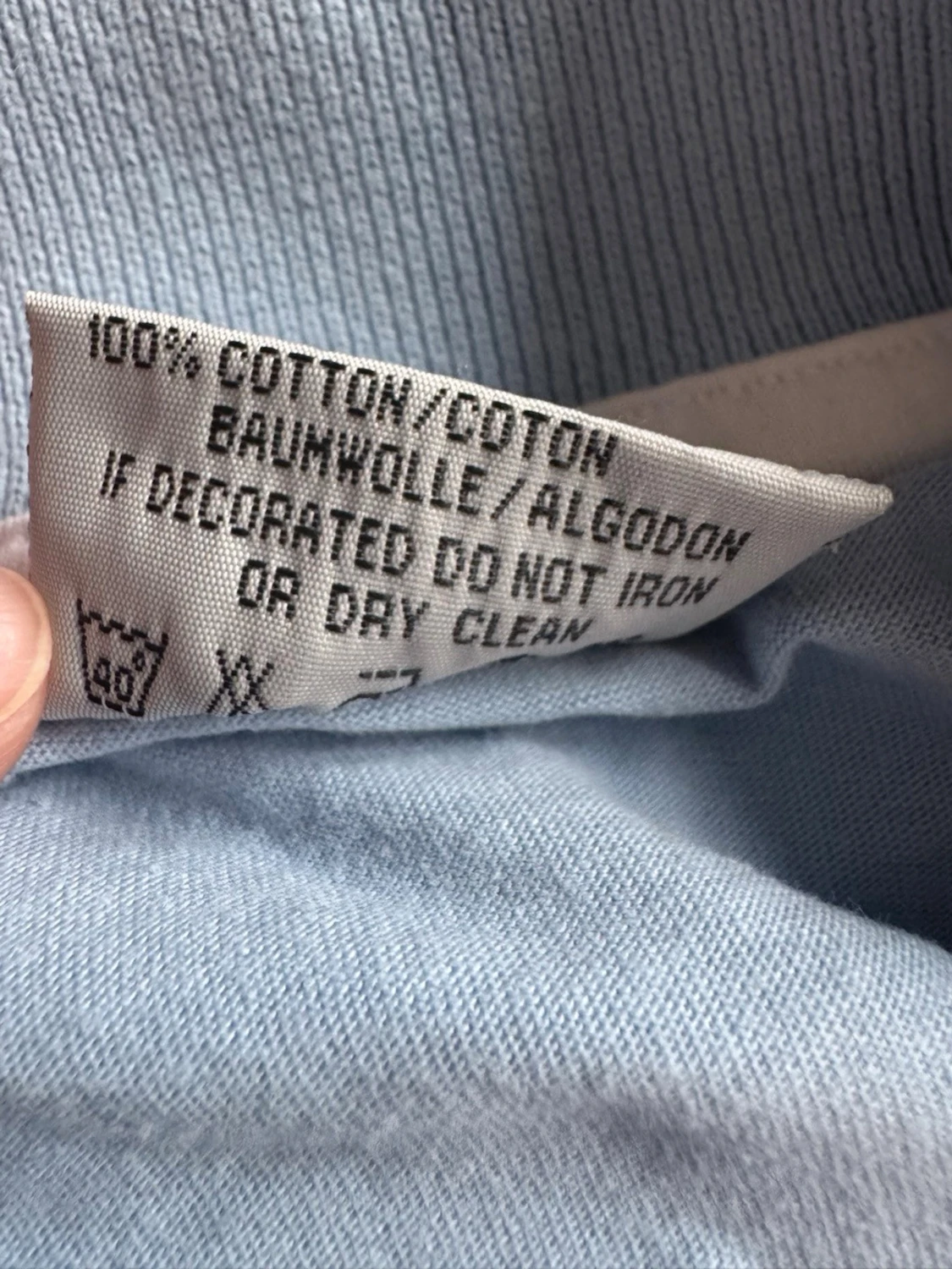 Ny. Ljusblå pikétröja från Slazenger - 4