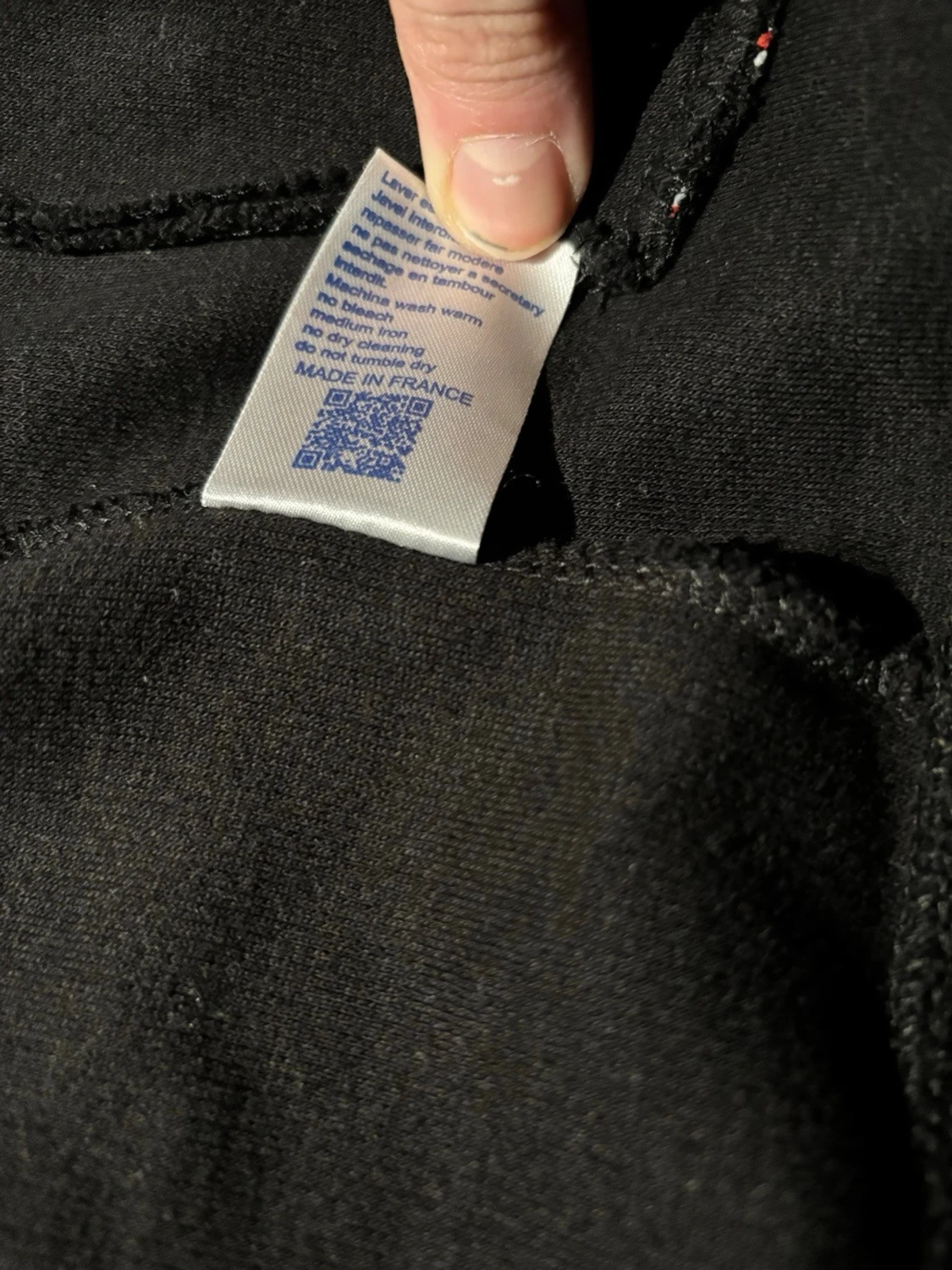 Svart ziptröja från Moncler - 4