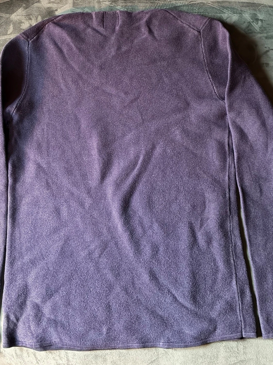 Mörkblå finstickad tröja från Ljung - 2